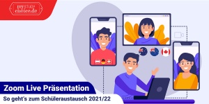 Im Februar 2020 lädt das Informationsportal MyStudyChoice zu zehn Online-Meetings zum Auslandsjahr ein.