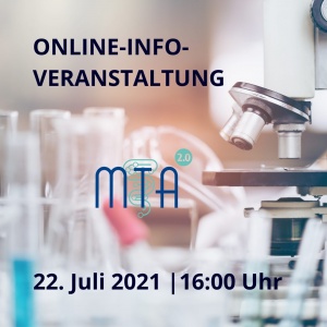 Online-Infoveranstaltung MTLA-Ausbildung am 22. Juli 2021 um 16 Uhr